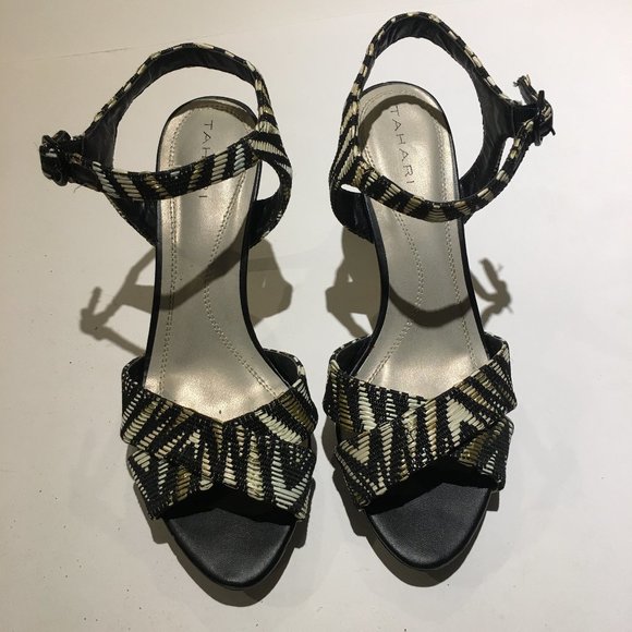 TAHARI High heel sandal shoe - Picture 1 of 7